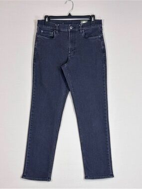 Faherty Stretch Slim Straight Jeans Dark Wash Sustainable Denim 30x30
